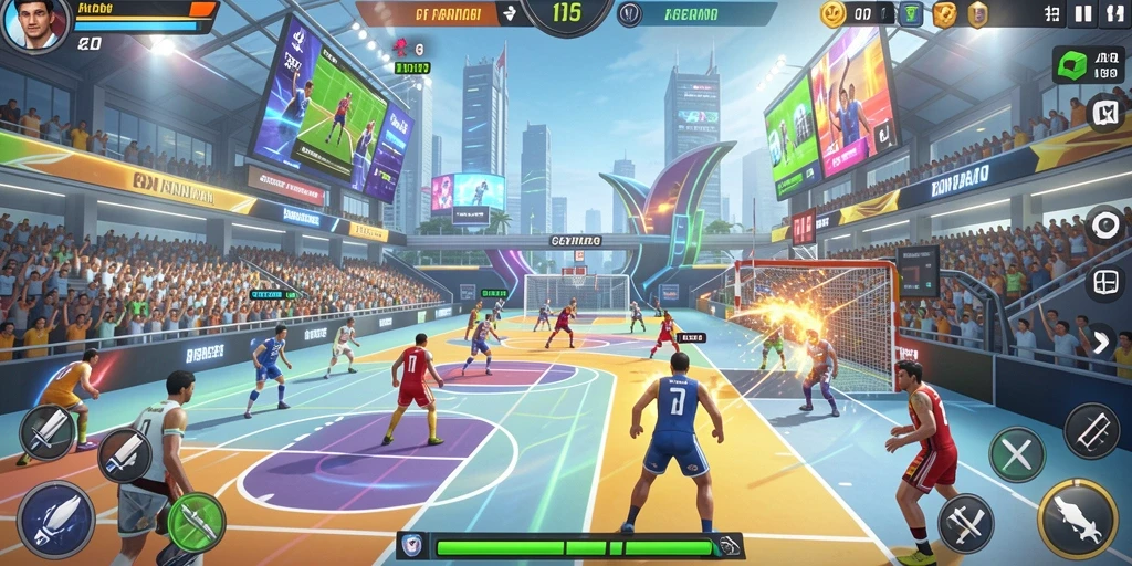 Fitur leaderboard yang memungkinkan persaingan antar pemain.