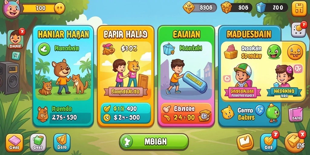 Grafis yang tajam dan efek suara yang mengesankan.