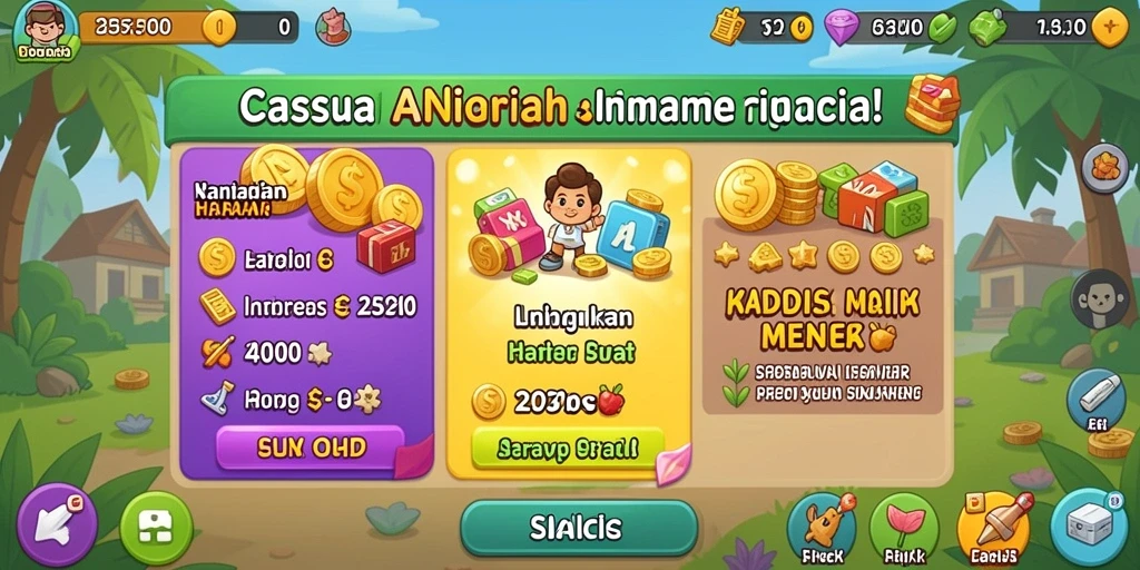 Fitur bonus yang seru dan menguntungkan.
