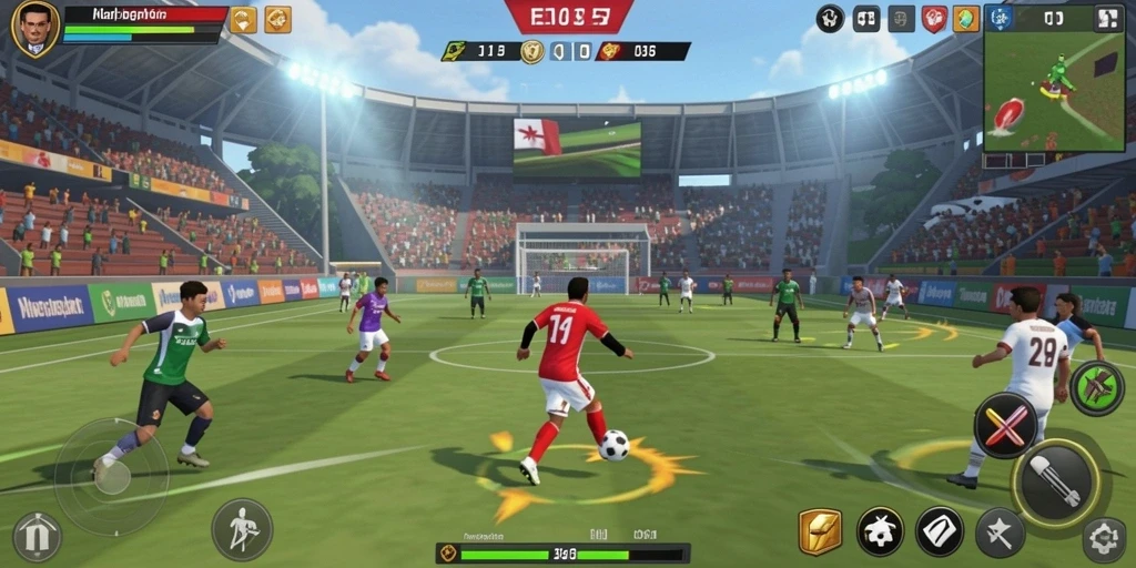 Fitur multiplayer yang memungkinkan kompetisi dengan teman.