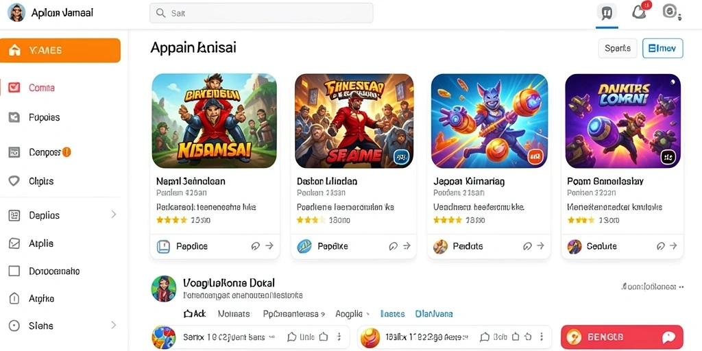 Fitur sosial untuk berinteraksi dengan pemain lain.